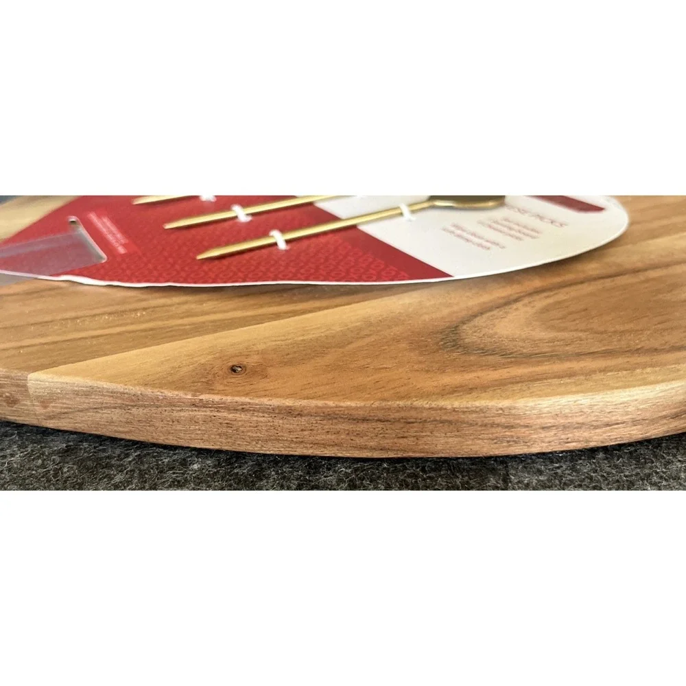 Heart Shaped Valentine Cheese Charcuterie Wood Board Tray 12